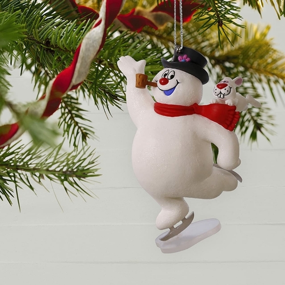Hallmark Keepsake 2017 FROSTY THE SNOWMAN Look At Frosty Go! Christmas Ornament - Picture 2 of 2
